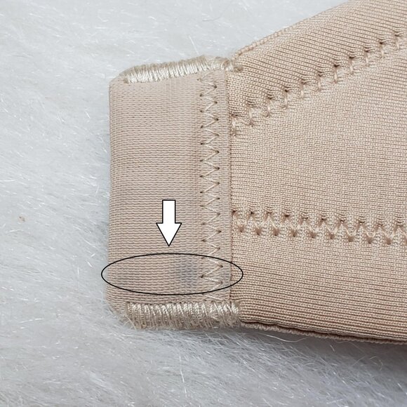 VANITY FAIR 75335 Damask Neutral Body Caress Full Coverage Convertible Bra 36DD - Picture 11 of 13